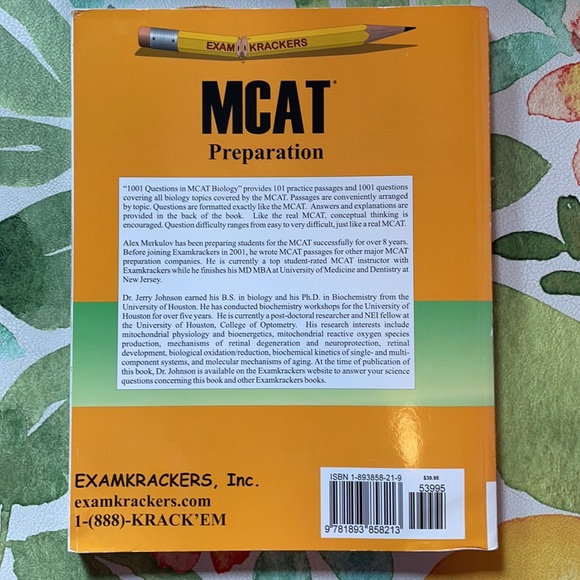 ExamKrackers MCAT Prep Books:CARS/Physics/Bio/Chem - Picture 7 of 10